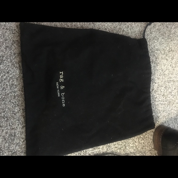 Rag & Bone boots with duster bag Size 36 Black - Picture 3 of 3